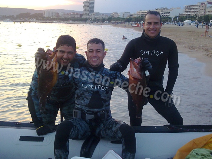 la chasse sous-marine en Espagne