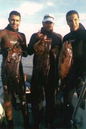 أبطال الفنيدق للصيد الرياضي تحت الماء 