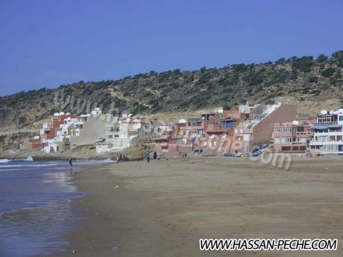 la plage d'aghroud a 28 km de la ville d'Agadir route d'essaouira