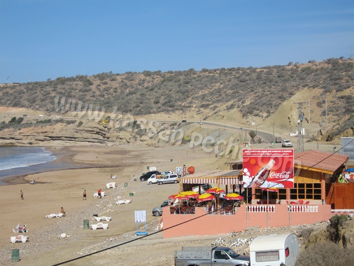 une belle plage , à 25 km d’Agadir,