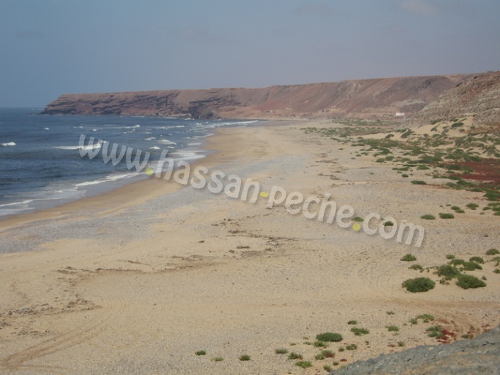 La plage de Foum Assaka