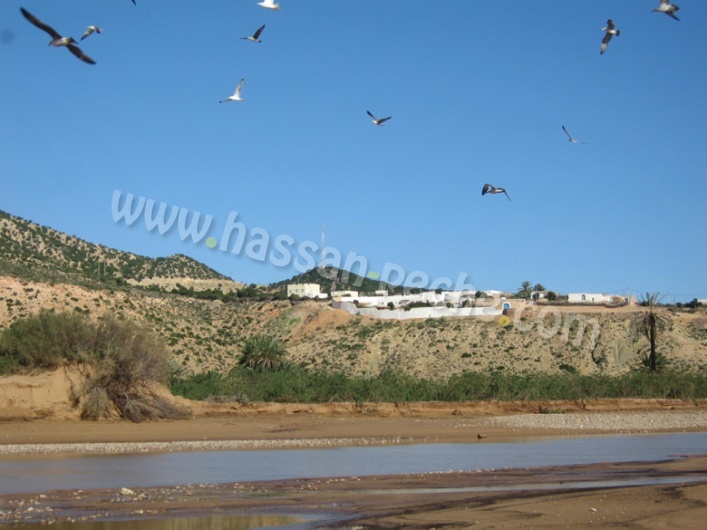 douar « Zaouïat Sidi Lahcen » - un petit village sur la belle plage « Tafedna » 