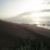 غروب الشمس على شاطىء سيدي بونوار