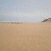La plage de IGGIN SDIST  sud de l'embouchure de l'oued Souss.