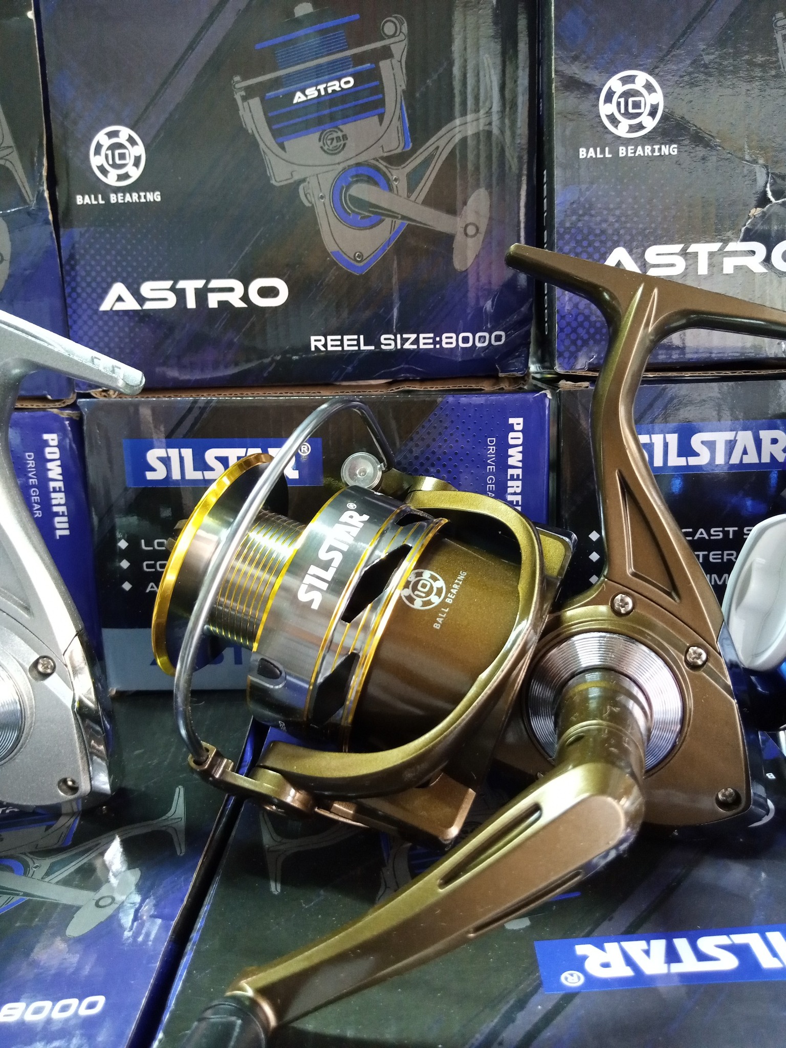 Moulinet De peche Surfcasting Mouline Silstar  Moulinet De peche Surfcasting Mouline Silstar