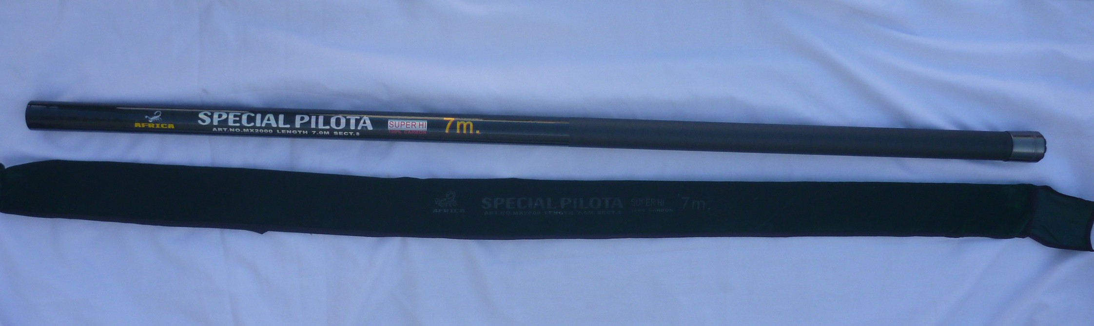 Cannes à pêche au coup télescopiques special pelota 7 mt Cannes à pêche au coup télescopiques special pelota 7 mt