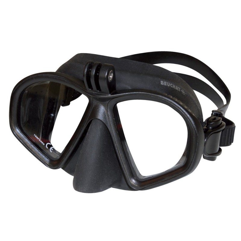 Masque Beuchat GP1 avec fixation caméra
