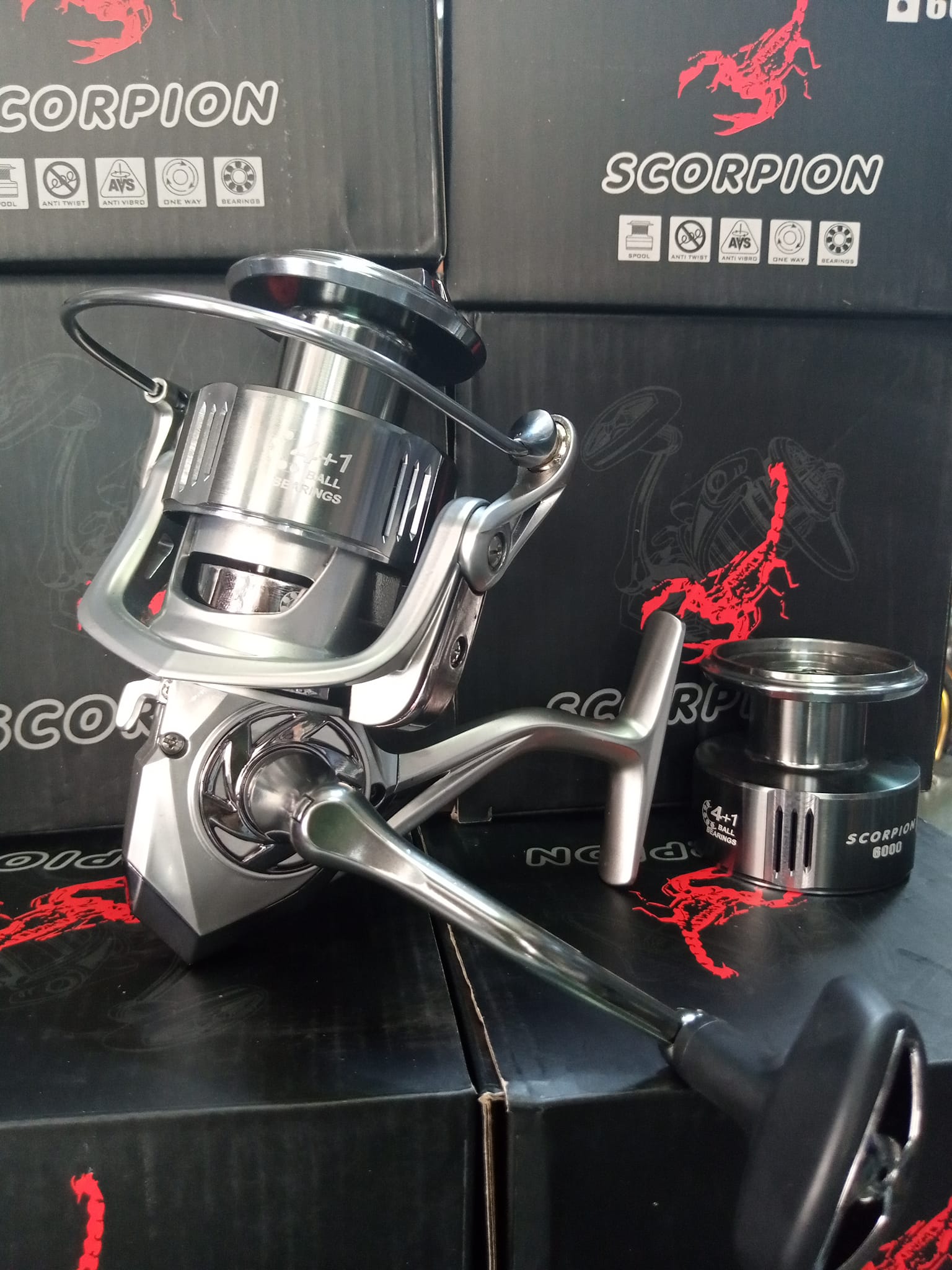 Scorpion MOULINET SPINNING Scorpion 5000-6000 prix 290 dh