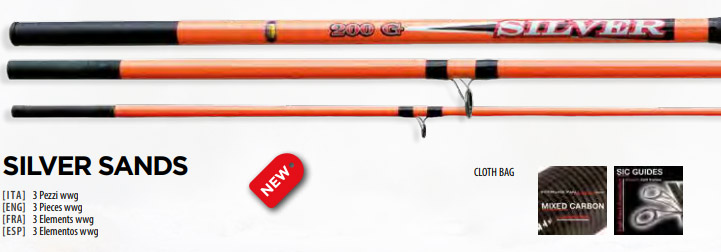 Canne surfcasting Lineaeffe Silver Sand 450