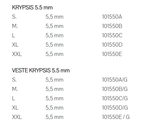 Combinaison de chasse sous marine Salvimar Krypsis 101 5.5mm  5