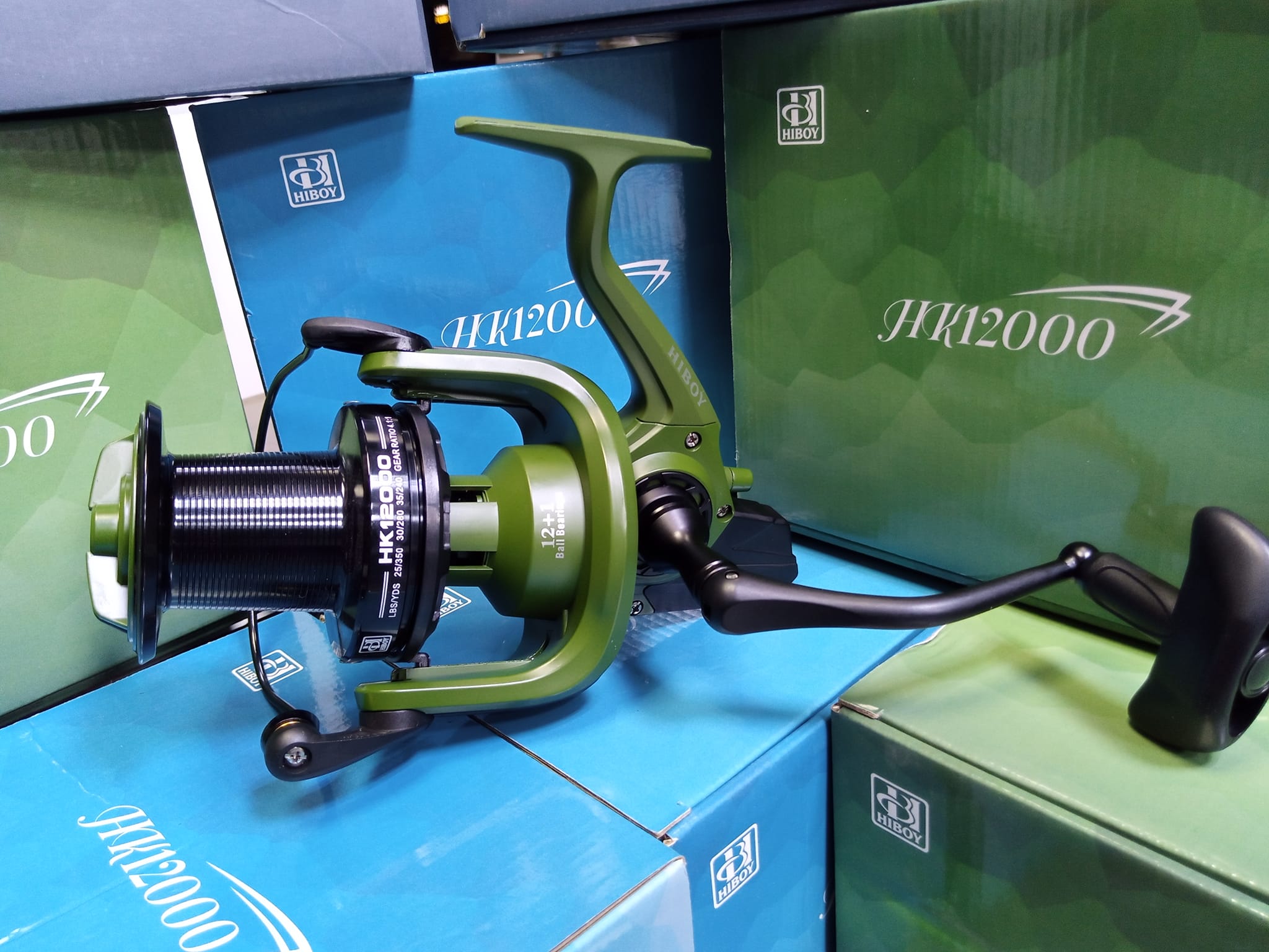 MOULINET SURFCASTING HIBOY HK12000. PRIX 400 DH