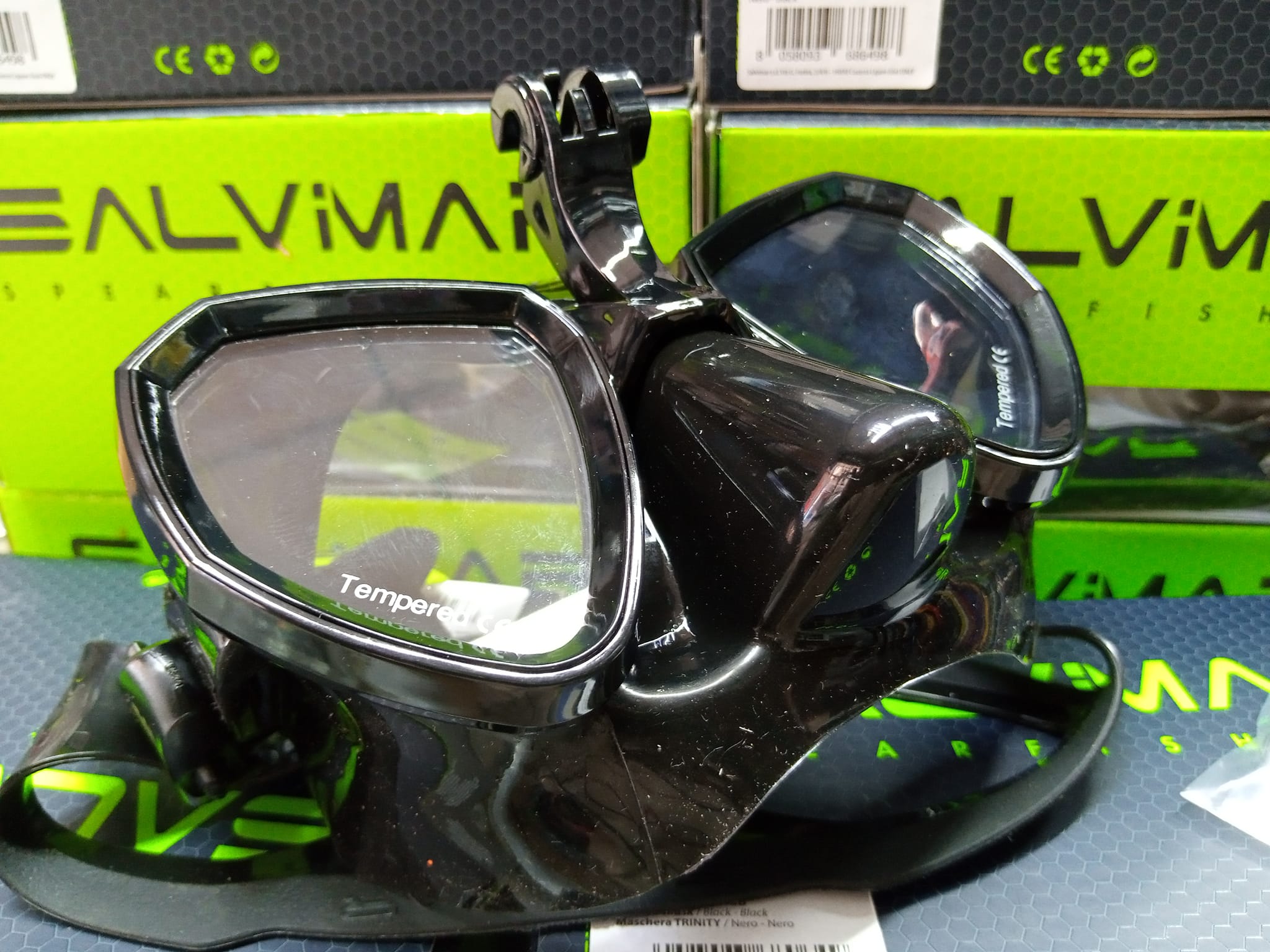 Masque de chasse sous marine en apnée Salvimar Trinity
