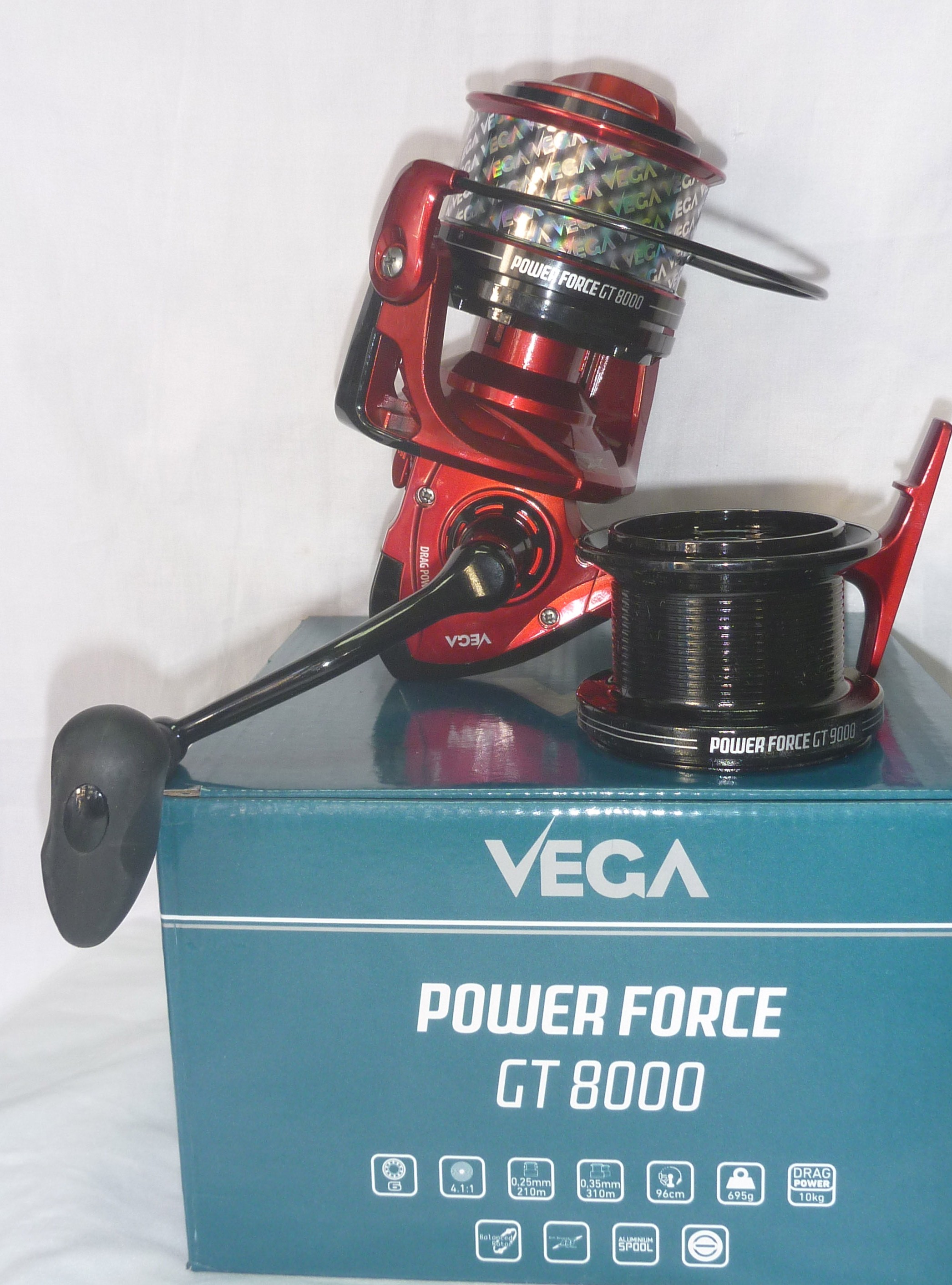 Moulinet Surfcasting Vega Power Force GT8000 Moulinet Surfcasting Vega Power Force GT8000