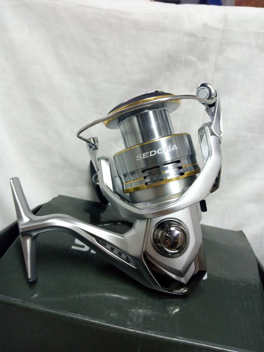 Moulinet spinning pêche aux leurres en mer  Shimano Sedona 4000 XG
