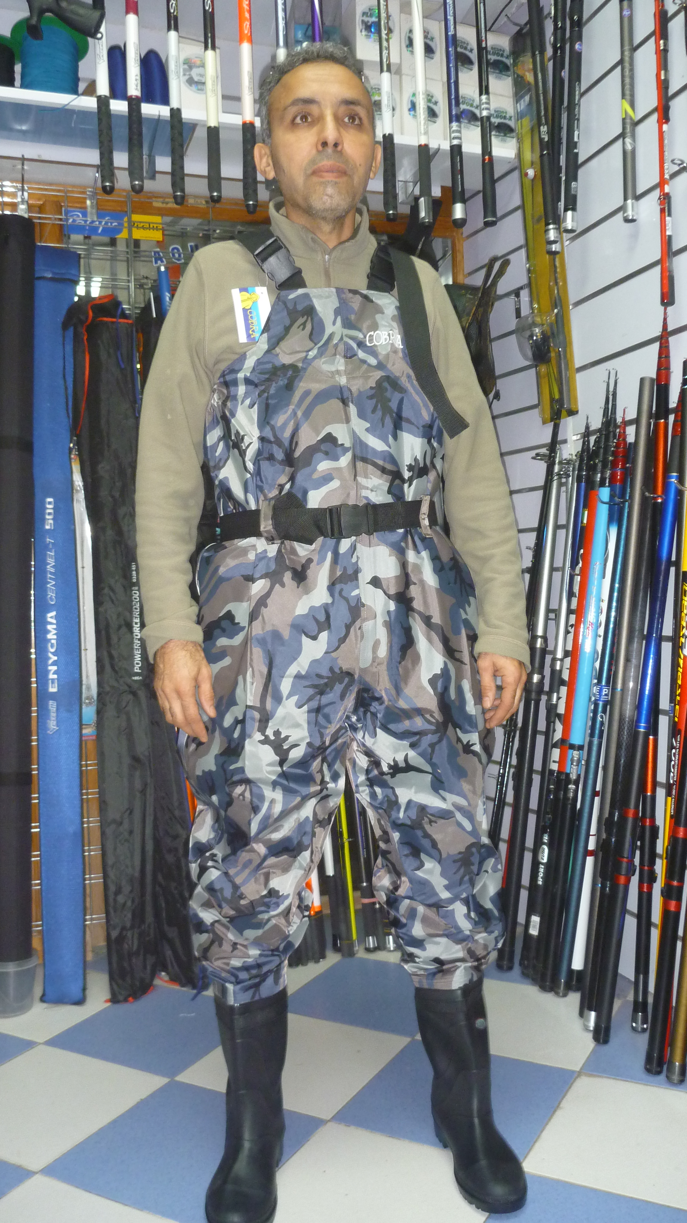 waders de pêche kobra