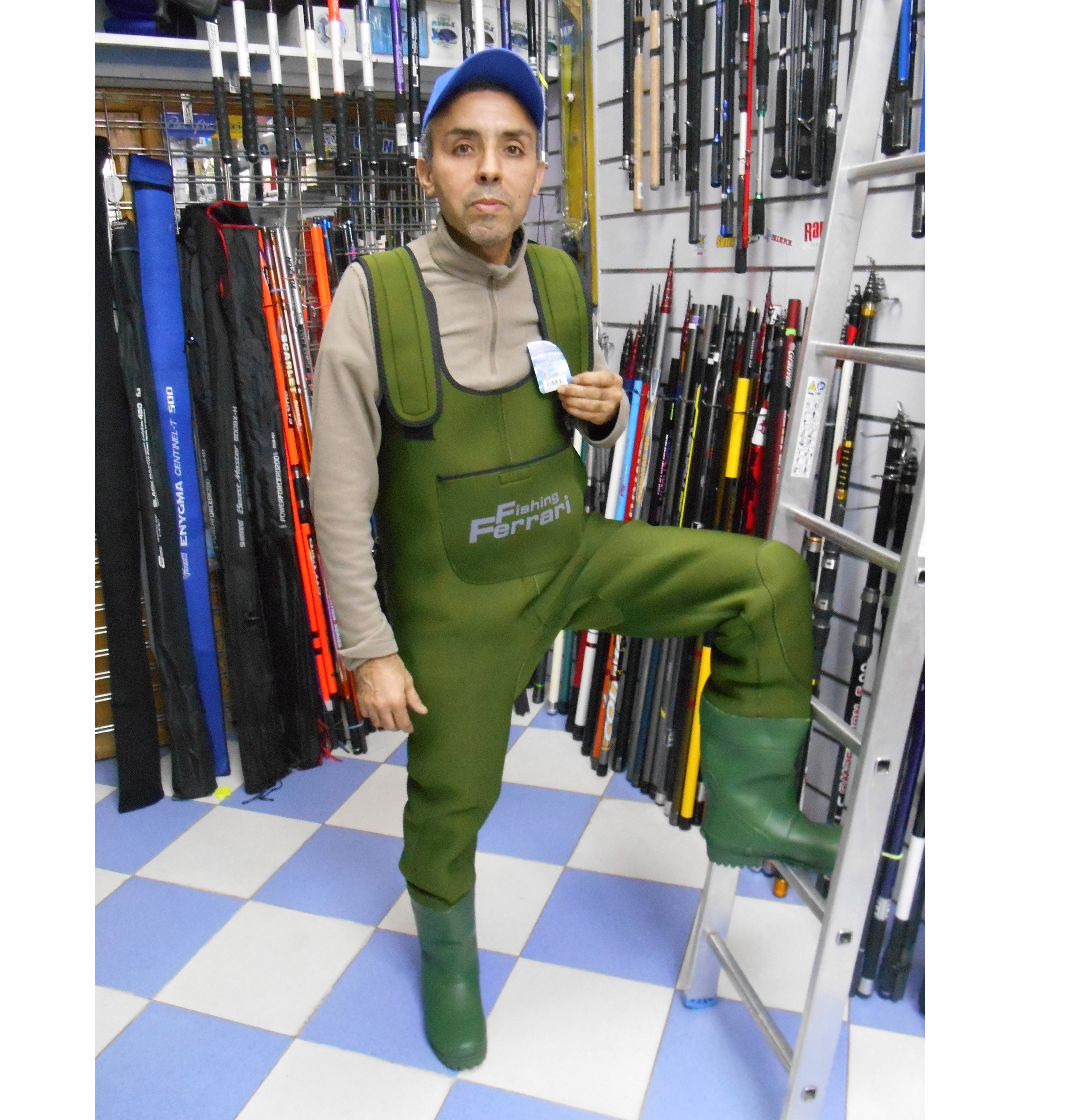 Waders de pêche Néoprène  fishing ferrari néoprène 4.5 m