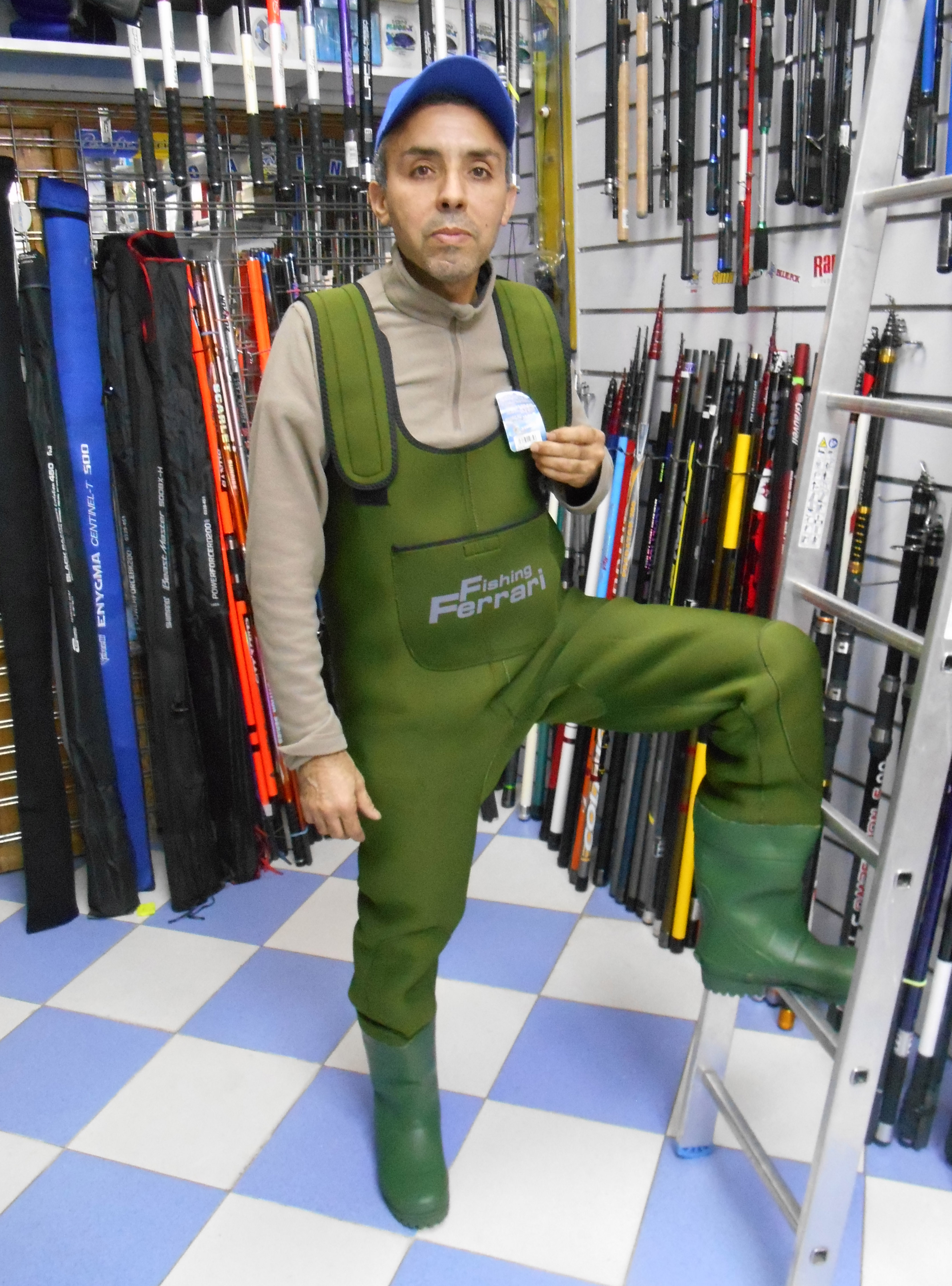 Waders de pêche Néoprène  fishing ferrari néoprène 4.5 m
