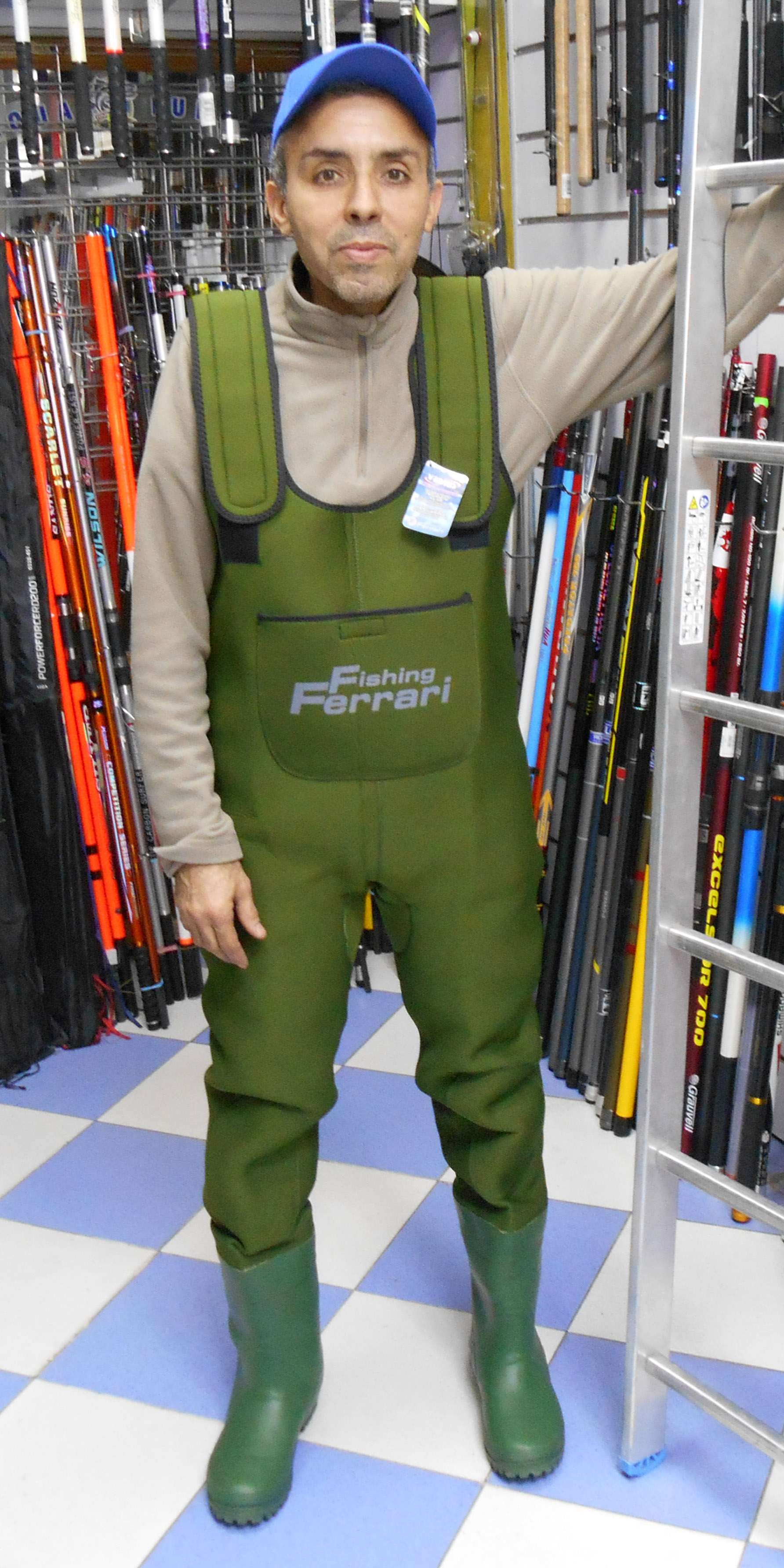 Waders de pêche Néoprène  fishing ferrari néoprène 4.5 m