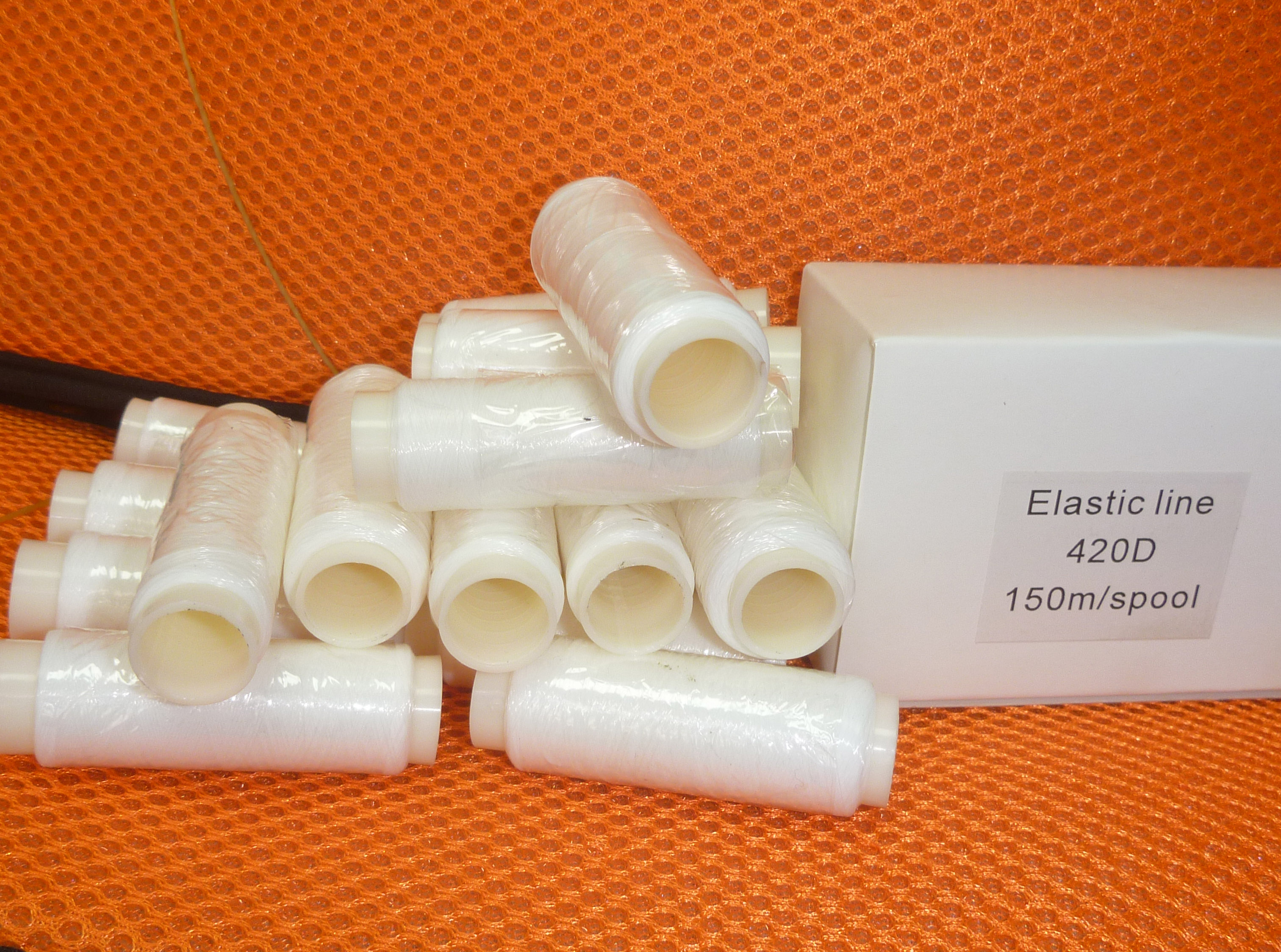 fil elastique ligaturer à appats