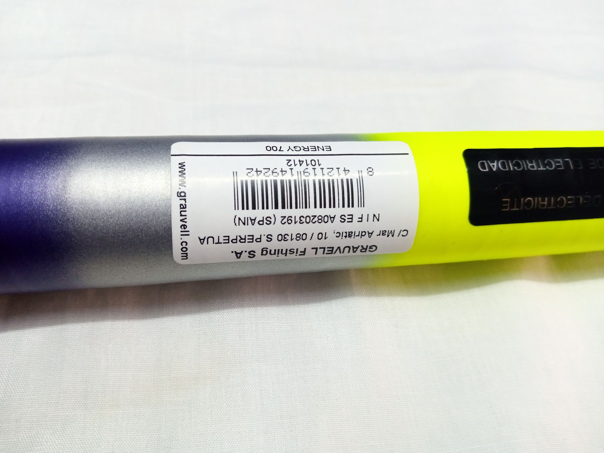 Canne a pêche pilota 7m grauvell energy carbone action 40-100g. PRIX 1950 DH