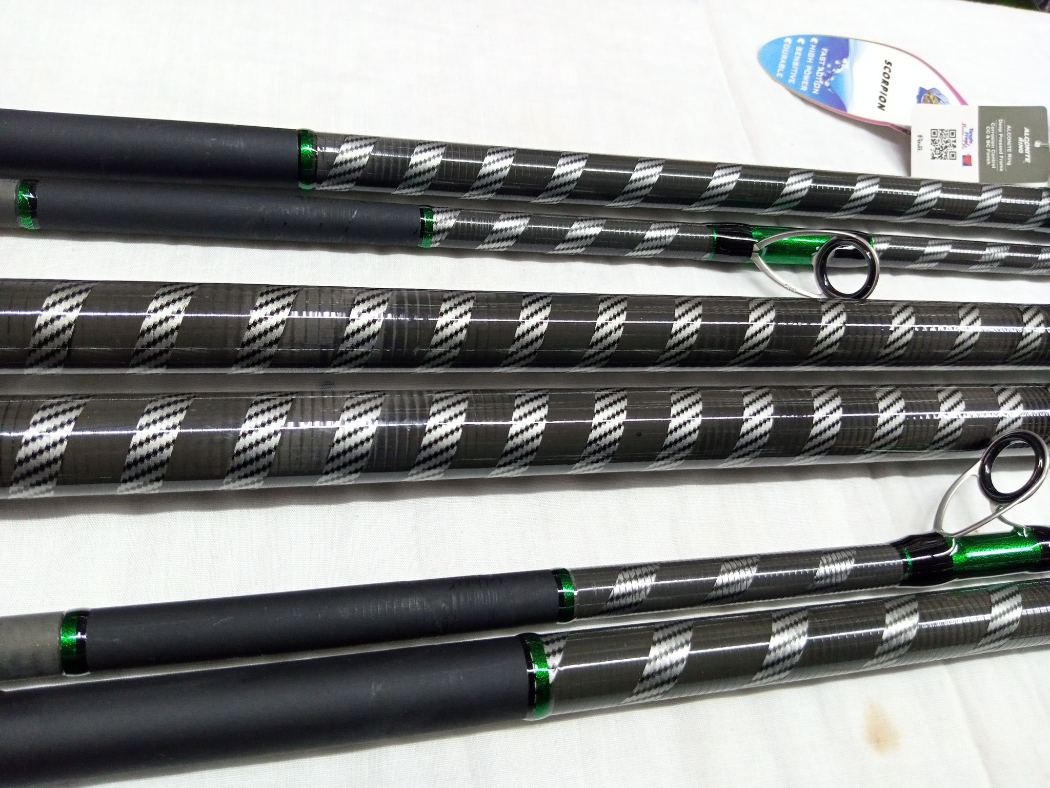 canne a peche SCORPION BLACK SURF surfcasting 5 mt