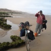 La plage de IGGIN SDIST  5 kilomètres au sud de l'embouchure de l'oued Souss.