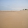 La plage de IGGIN SDIST AGD AGOUN  sud de l'embouchure de l'oued Souss. 