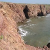 La plage sauvage( la plage de Tamahroucht)