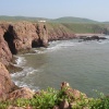 La plage sauvage( la plage de Tamahroucht)