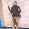 Moi avec une de mes arbalètes