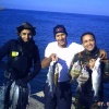 Photo souvenir avec mes poissons et mes amis