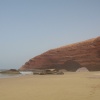  Plage Legzira à 10 km au nord sidi ifn 