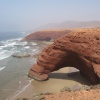  Plage Legzira à 10 km au nord sidi ifn
