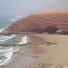  Plage Legzira à 10 km au nord sidi ifn