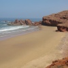  Plage Legzira à 10 km au nord sidi ifn 