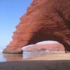  Plage Legzira à 10 km au nord sidi ifn 