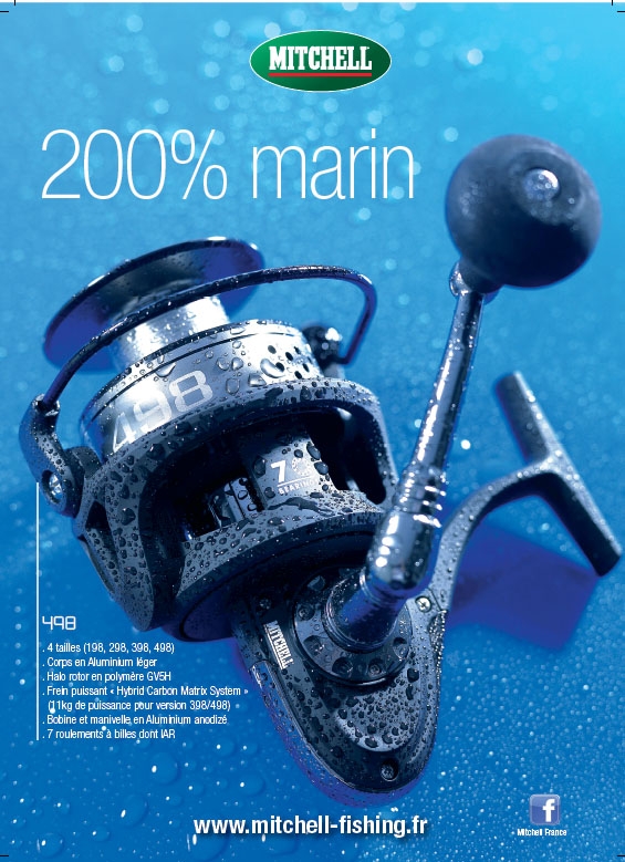 Moulinet mitchell 498